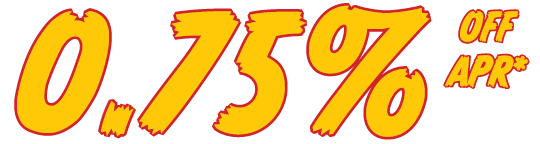 0.75% OFF APR